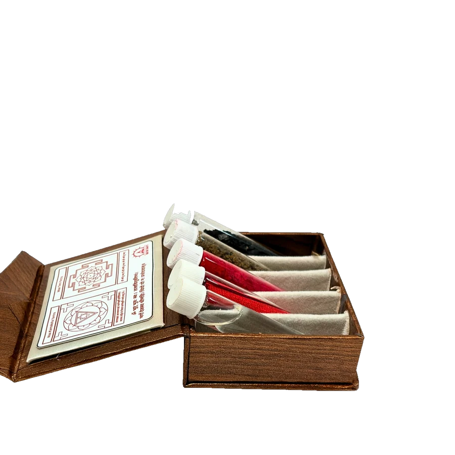 Matri Sakti Yantra — open box from the side