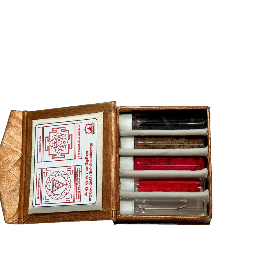 Matri Sakti Yantra — open box from above